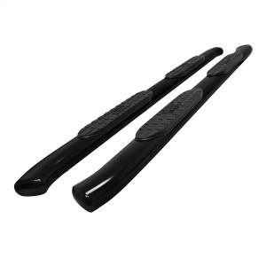 Westin - Westin PRO TRAXX 5 Oval Nerf Step Bars Black Steel - 21-54165