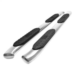 Westin - Westin PRO TRAXX 5 Oval Nerf Step Bars Mount Kit Included Polished Stainless Steel - 21-54170