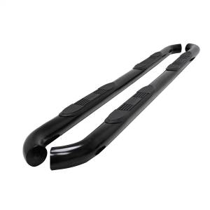 Westin - Westin E-Series 3 Round Nerf Step Bars Black Mount Kit Included For Super Crew Cab - 23-4155