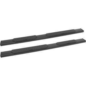 Westin - Westin R5 Nerf Step Bars 5 in. Black Incl. Hardware No Drilling Required For Double Cab - 28-51025