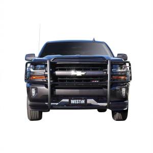 Westin - Westin Sportsman Grille Guard Black Steel Double Hood Bar - 40-2275