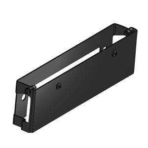 Westin - Westin Winch Mount License Plate Relocator Steel Black Powder Coat - 46-20065