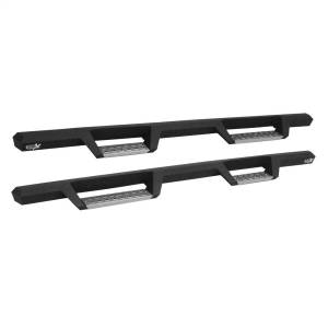 Westin - Westin HDX Stainless Drop Nerf Step Bars Textured Black Powder Coated Steel Mount Kit Included For Super Cab - 56-113152