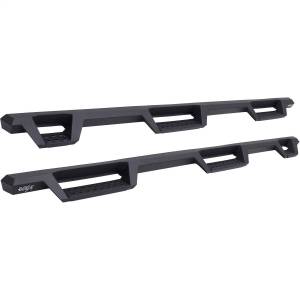 Westin - Westin HDX Drop Wheel to Wheel Nerf Step Bars Textured Black Steel Incl. Mounting Bracket Hardware/Install Sheet - 56-534015