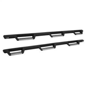 Westin - Westin HDX Stainless Drop Wheel To Wheel Nerf Step Bars Textured Black - 56-5340252