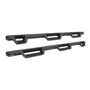 Westin - Westin HDX Drop Wheel to Wheel Nerf Step Bars Textured Black Steel Incl. Mounting Bracket Hardware/Install Sheet - 56-534315