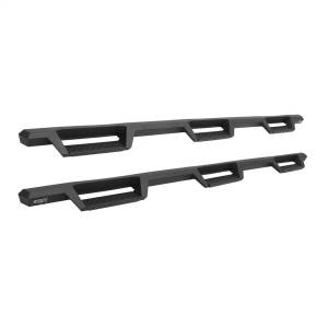 Westin - Westin HDX Drop Wheel to Wheel Nerf Step Bars Textured Black Steel Incl. Mounting Bracket Hardware/Install Sheet - 56-534335