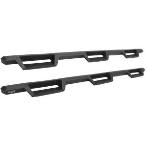 Westin - Westin HDX Drop Wheel to Wheel Nerf Step Bars Textured Black Steel Incl. Mounting Bracket Hardware/Install Sheet - 56-534585