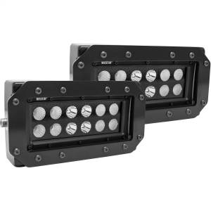 Westin - Westin HDX Flush Mount B-FORCE LED Light Kit Incl. Two 6 in. LED Light Bars w/Wiring Harness - 57-0025