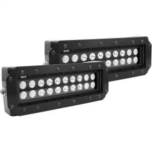 Westin - Westin HDX Flush Mount B-FORCE LED Light Kit Incl. Two 10 in. LED Light Bars w/Wiring Harness - 57-0035