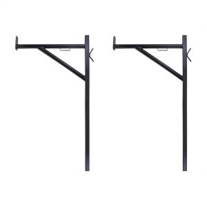 Westin - Westin HD Ladder Rack Incl. 30 in. Velcro Support Strap Set Of 2 Black - 57-9015