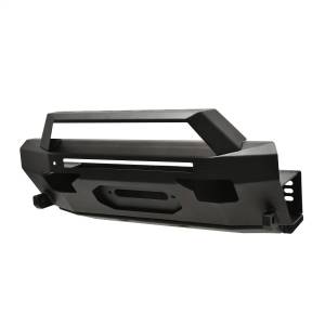 Westin - Westin Pro-Series Front Bumper w/Angular Bull Bar Textured Black - 58-411155ABK