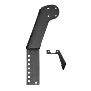 Westin - Westin WJ2 Bumper Third Brake Light/Rotopax Combo Mount Textured Black Mounting Hardware Included - 59-89035