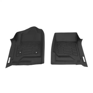 Westin - Westin Sure-Fit Floor Liner Black Front 2 pc. For Double Cab - 72-110052