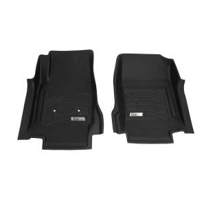 Westin - Westin Sure-Fit Floor Liner Black Front 2 pc. For Double Cab - 72-110074