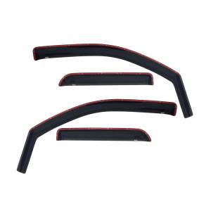 Westin - Westin In-Channel Wind Deflector 4 pc. Smoke For Quad Cab - 72-35403