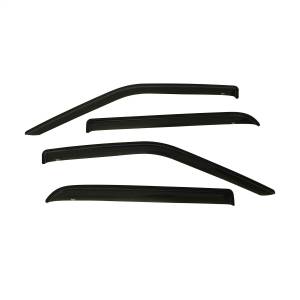 Westin - Westin Slim Wind Deflector 4 pc. Smoke For Super Crew Cab - 72-37444