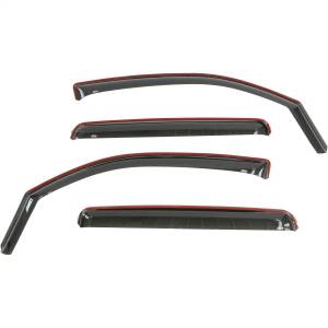 Westin - Westin In-Channel Wind Deflector 4 pc. Smoke For Double Cab - 72-88433