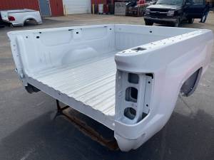 14-18 Chevy Silverado White 6.5ft Short Truck Bed