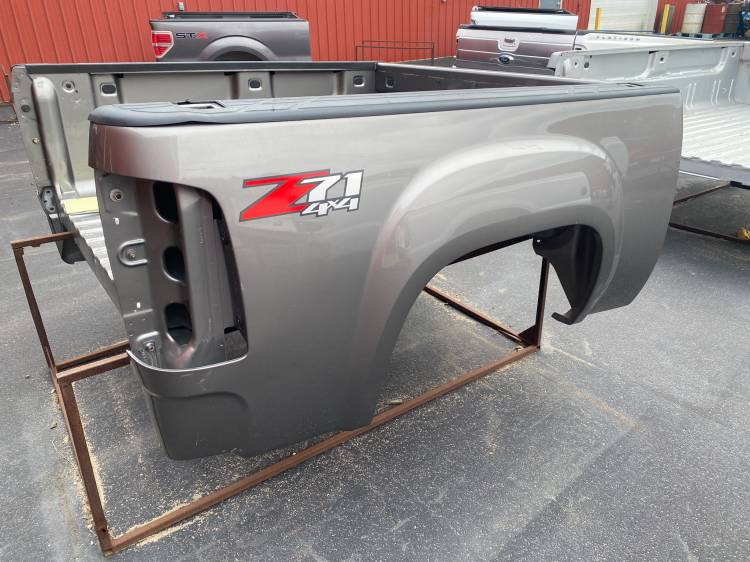GMC - Used 07-13 GMC Sierra Charcoal 5.8ft Short Truck Bed