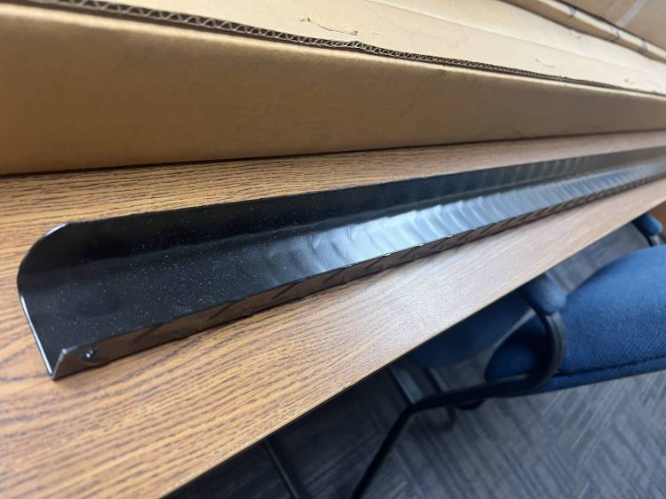 K&W - 88-98 Chevy/GMC C/K K&W Black Diamond Plate Aluminum Front Cap