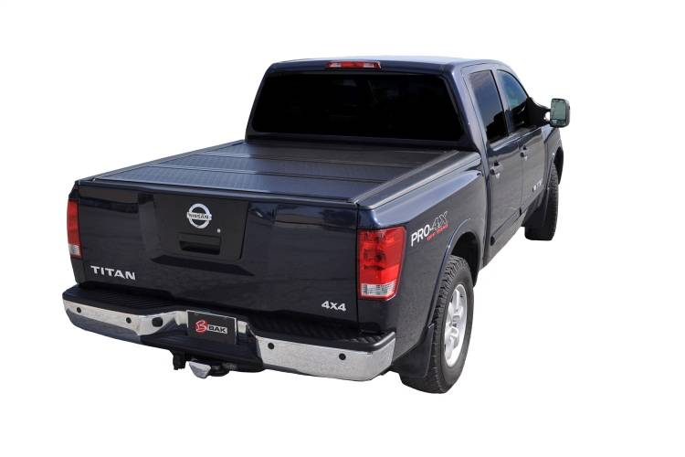 BAK Industries - 17-24 Nissan Titan 5.5 FT Bed BAK Industries BAKFlip G2 Hard Folding Truck Bed Cover Tonneau Cover - 226525