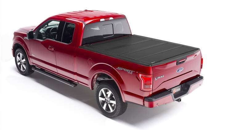 BAK Industries - 04-14 Ford F-150 5.5 FT Bed BAK Industries BAKFlip MX4 Hard Folding Truck Bed Cover Tonneau Cover - 448309