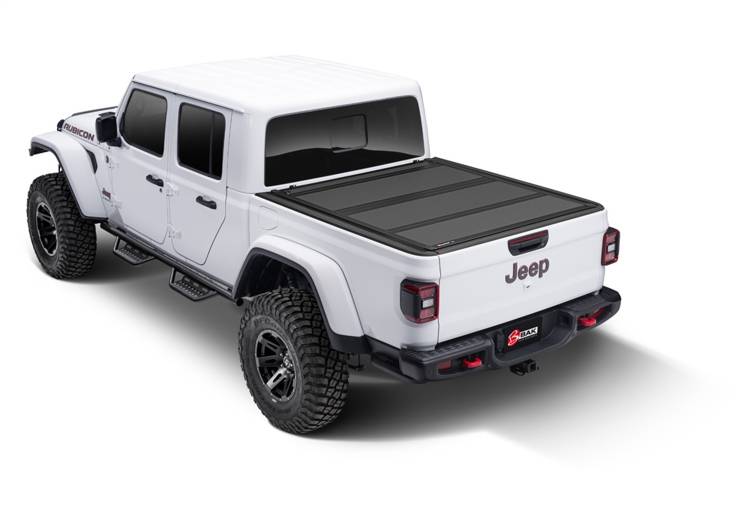 BAK Industries - 20-25 Jeep Gladiator 5 FT Bed BAK Industries BAKFlip MX4 Hard Folding Truck Bed Cover Tonneau Cover - 448701