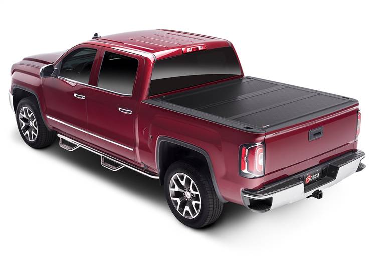 BAK Industries - 29-25 Ram 5.7 FT Bed w/ RamBox BAK Industries BAKFlip FiberMax Hard Folding Truck Bed Cover Tonneau Cover - 1126227RB