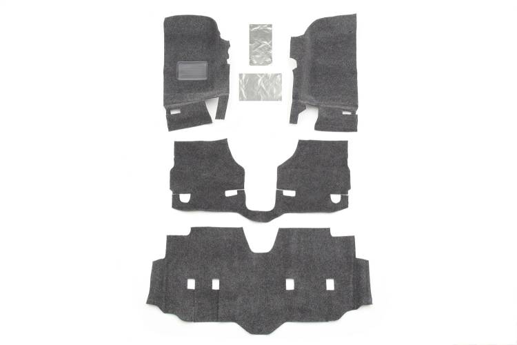 BedRug - 07-18 Jeep Wrangler BedRug BedRug Floor Kit Floor Liner - BRJK07F4