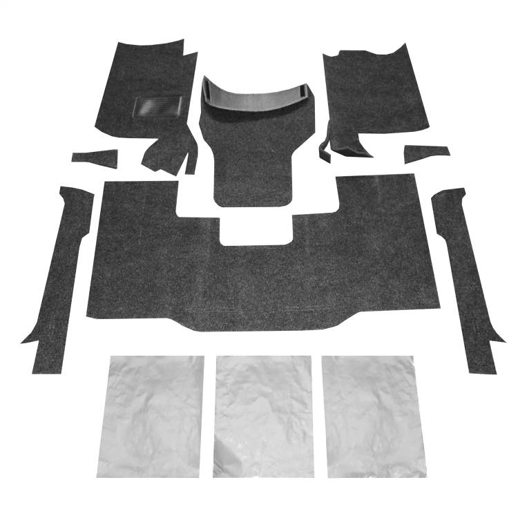 BedRug - 79-95 Jeep Wrangler BedRug BedRug Floor Kit Floor Liner - BRCYJ76F