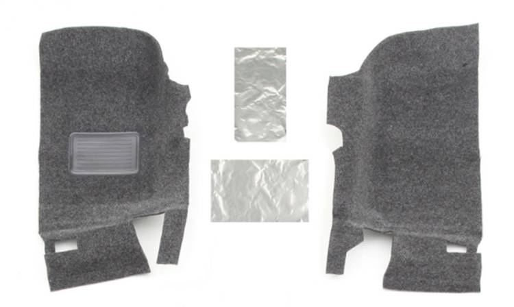 BedRug - 18-24 Jeep Wrangler BedRug BedRug Floor Kit Floor Liner - BRJL18F2