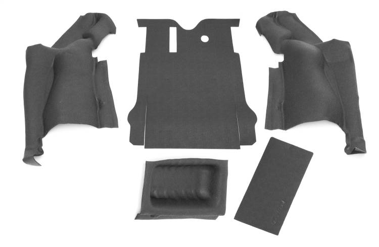 BedRug - 11-18 Jeep Wrangler JK BedRug BedTred Cargo Kit Floor Liner - BTJK11R2