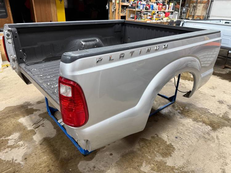 11-16 Ford F-250 F-350 Superduty Silver 6.9ft Long Bed Truck Bed