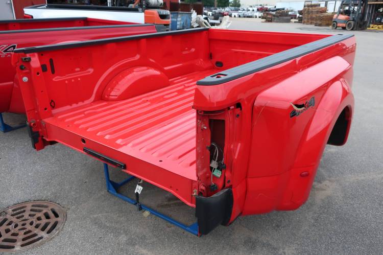 Ford  - 17-22 Ford F-250/F-350 Super Duty Red 8ft Long Dually Bed Truck Bed