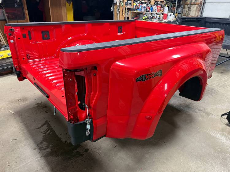 Ford  - 17-22 Ford F-250/F-350 Super Duty Red 8ft Long Dually Bed Truck Bed