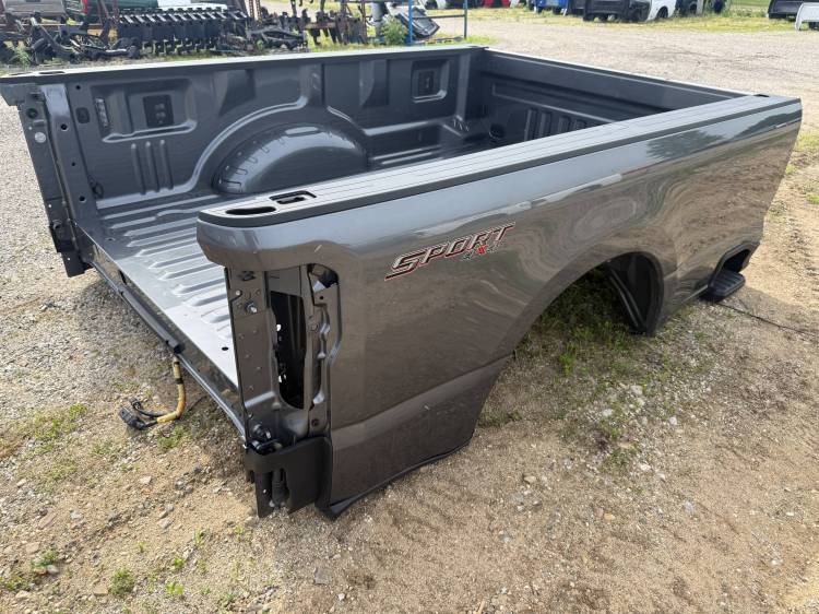 Ford  - New 23-C Ford F-250/F-350 Super Duty Carbonized Gray "Sport" Metallic 8ft Long Bed Truck Bed