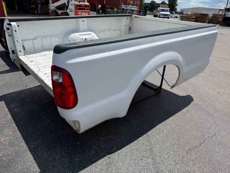Ford  - 99-10 Ford F-250 F-350 White Superduty 8ft Long Bed Truck Bed