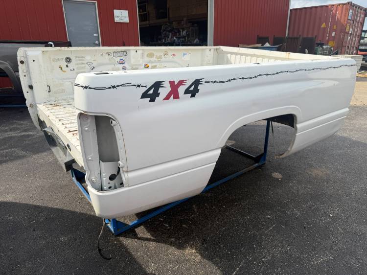 Dodge  - Used 94-01 Dodge Ram White 8 ft Long Bed