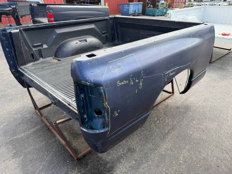 02-08 Dodge Ram 1500/2500/3500 Blue 6.4ft Short Truck Bed