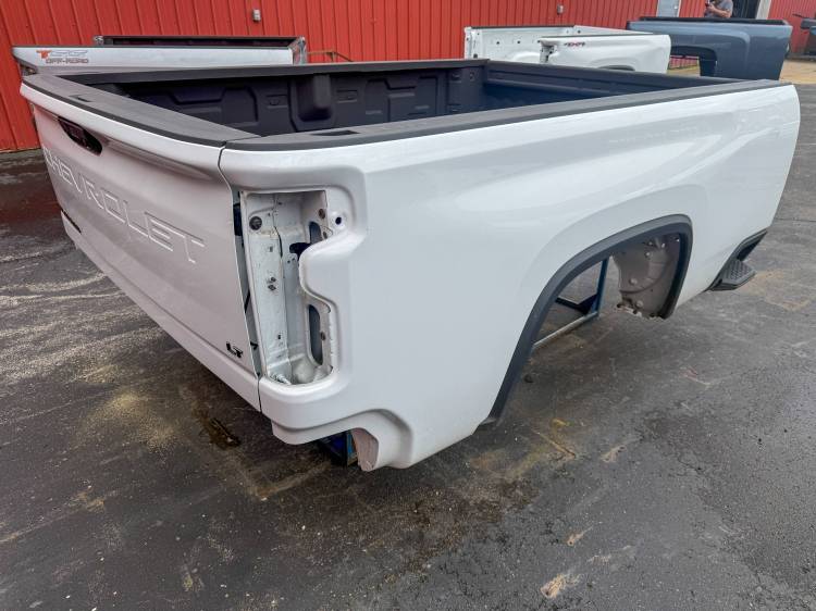 Chevrolet  - New 20-C Chevy Silverado HD White 8ft Long Truck Bed