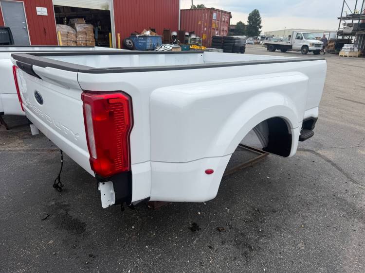 Ford  - New 23-C Ford F-250/F-350 Super Duty White 8ft Long Dually Truck Bed
