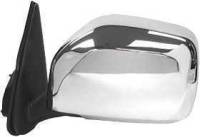 2000 TOYOTA TACOMA  DOOR MIRROR LH, Manual, Chrome, w/Off Road Package, Housing 9 in. x 7 in.