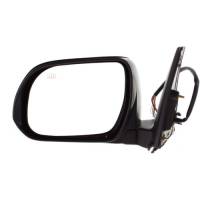 10-13 TOYOTA 4RUNNER MIRROR LH, Power, Heated, w/ Turn Signal Lamp, Manual Folding, w/ Puddle Lamp, Paint t