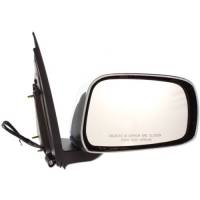 05-10 NISSAN FRONTIER MIRROR RH, Power, Manual Folding, Chrome Cover, Extended Cab, LE Model