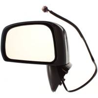 08-13 NISSAN TITAN MIRROR LH, Power, Heated, w/ Memory, Telescopic, w/ Big Towing, Textured Cover