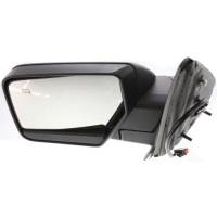 07-10 FORD EXPEDITION MIRROR LH, Power, Heated, Manual Folding, w/ Puddle Lamp, w/o Memory, Textured Blac