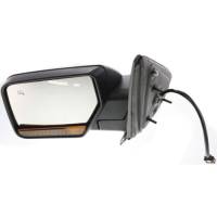 07-10 FORD EXPEDITION MIRROR LH, Power, Heated, Manual Folding, w/ Memory, Signal, Puddle Lamp, Textured