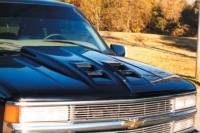 92-99 Chevrolet GMC Suburban & 95-99 Chevy Tahoe GMC Yukon Widebody Cowl Ram Air Style Cowl Induction Hood #706601