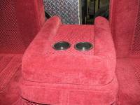 DAP - 73-79 Ford Full Size Truck C-200 Burgundy Cloth Triway Seat 2.0 - Image 3